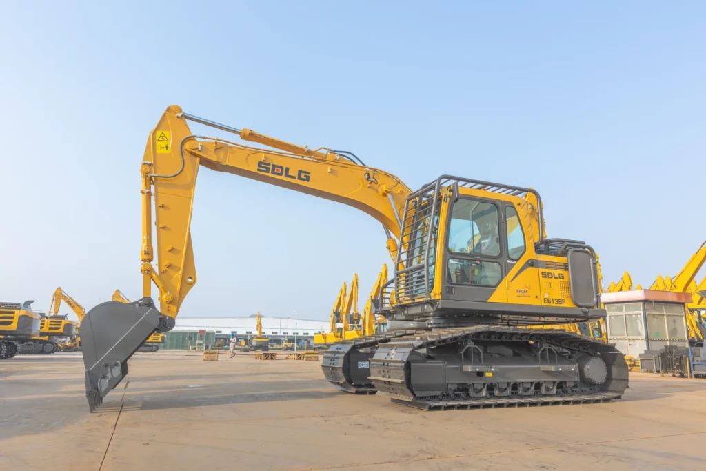 SDLG E6138F Forestry Excavator, product view 04