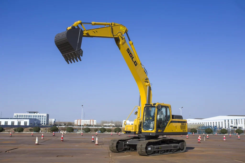 SDLG E6210F Crawler Excavator, product view 05