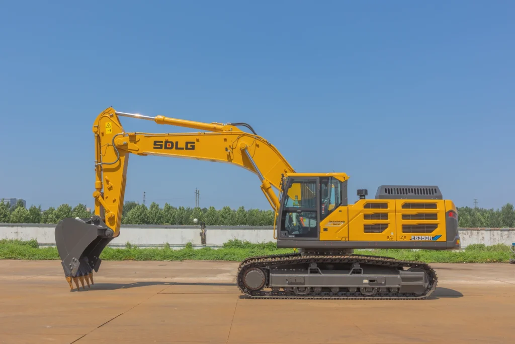 SDLG E6350H Crawler Excavator, product view 02