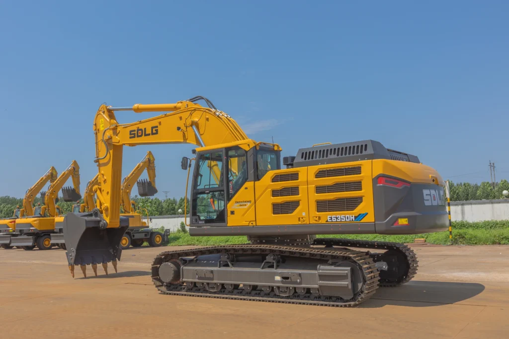 SDLG E6350H Crawler Excavator, product view 03