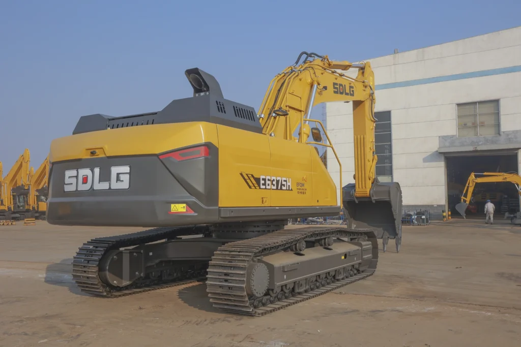 SDLG E6375H Crawler Excavator, product view 09