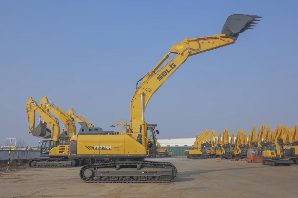 SDLG E6375H Crawler Excavator, product view 13