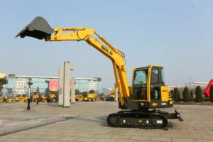SDLG E660FL Compact Excavator, product view 05