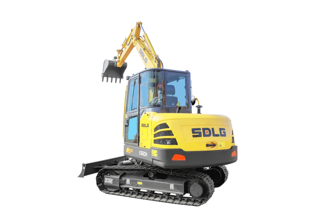 SDLG E660H Compact Excavator, product view 05