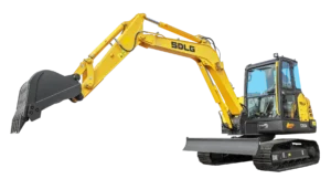SDLG E660H Compact Excavator, product view 06