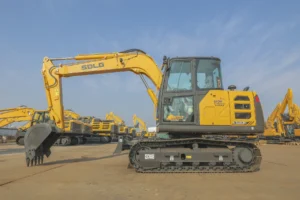 SDLG E680H Compact Excavator, product view 01