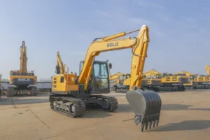 SDLG E680H Compact Excavator, product view 06