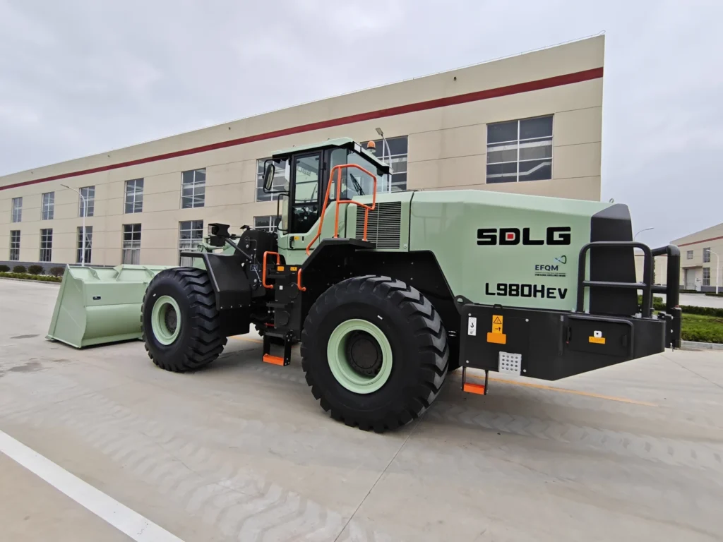 SDLG L980HEV Electric Wheel Loader, product view 08