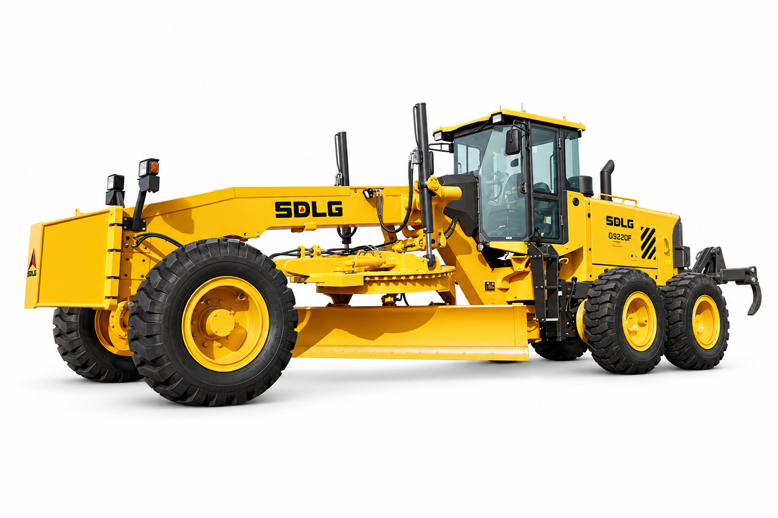 Yellow SDLG G9220F motor grader